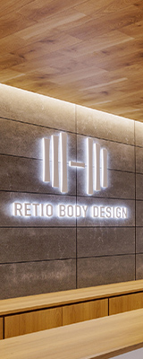 レシオボディデザインのフロント内観